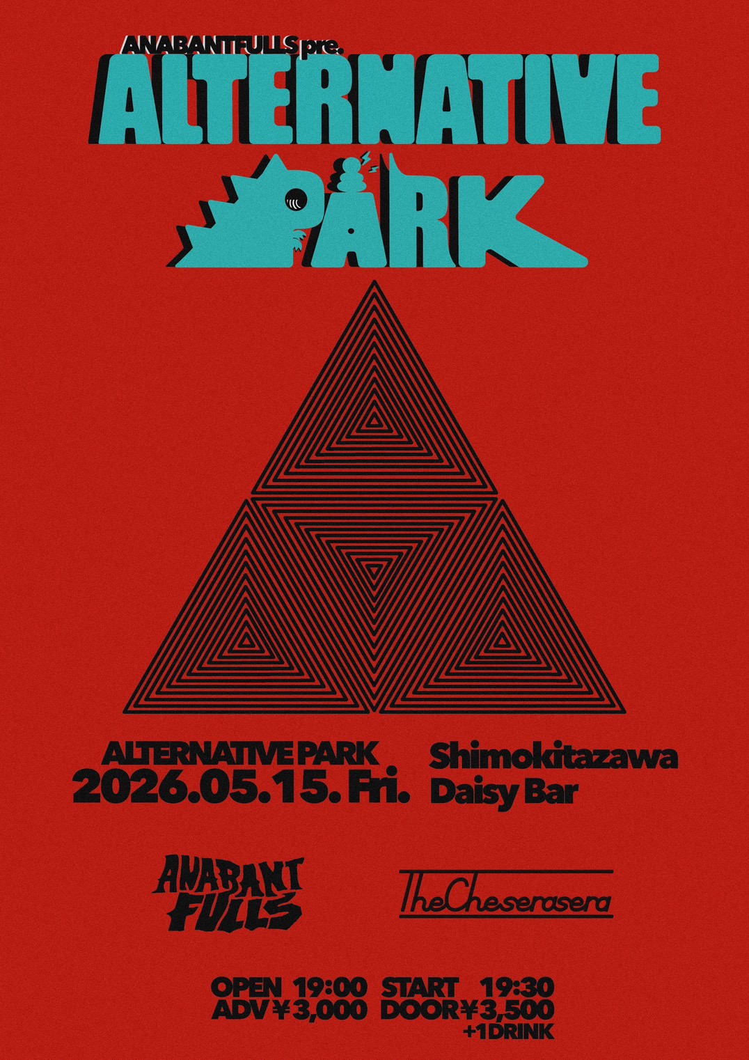 ANABANTFULLS pre”ALTERNATIVE PARK”